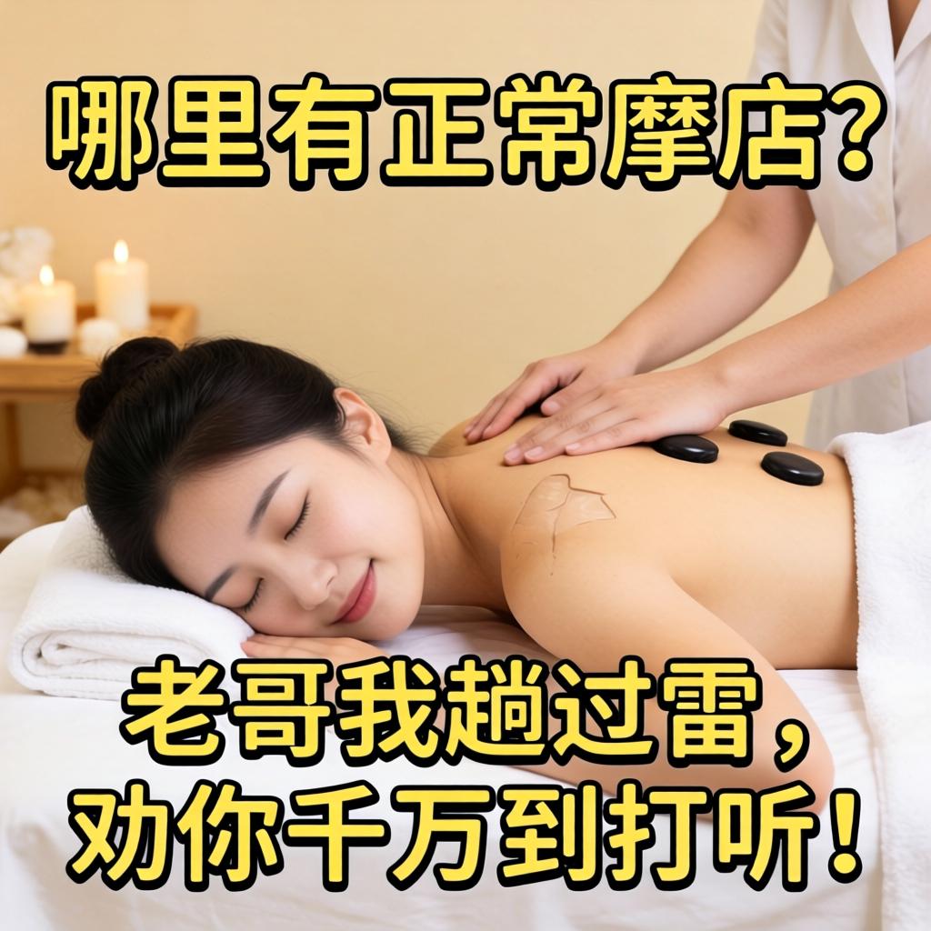 那里有不正规的推拿店？？？？老哥我趟过雷，，，劝你万万别探询！