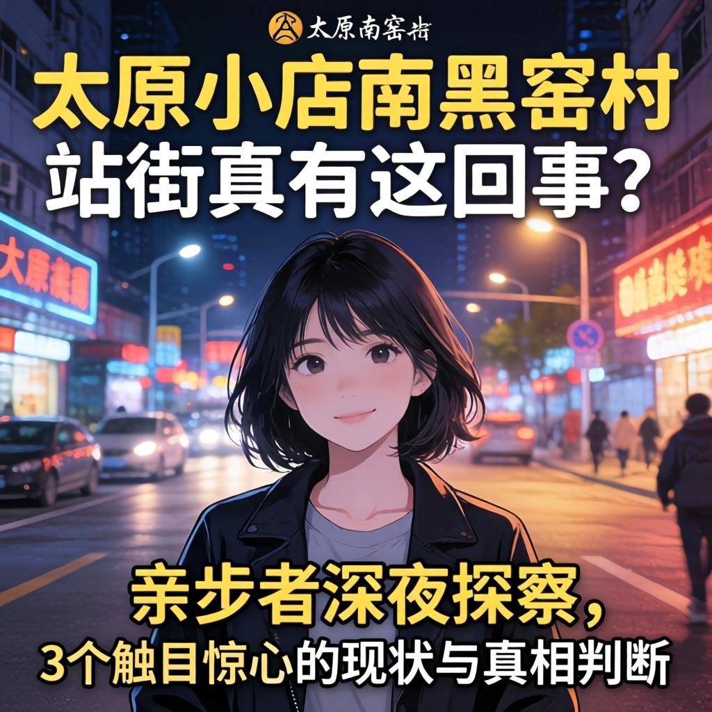 太原小店南黑窑村站街真有这回事？亲历者深夜探访，3个触目惊心的现状与真相