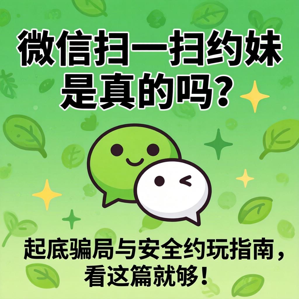 微信扫一扫约妹是真的吗？起底骗局与安全约玩指南，看这篇就够！