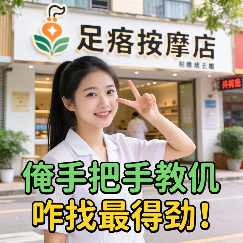 最近的足疗按摩店有多远?俺手把手教恁咋找最得劲!