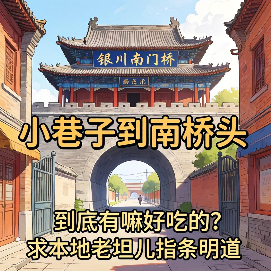 银川南门桥头小巷子究竟有嘛好吃的？？？求外地老坦儿指条明道！