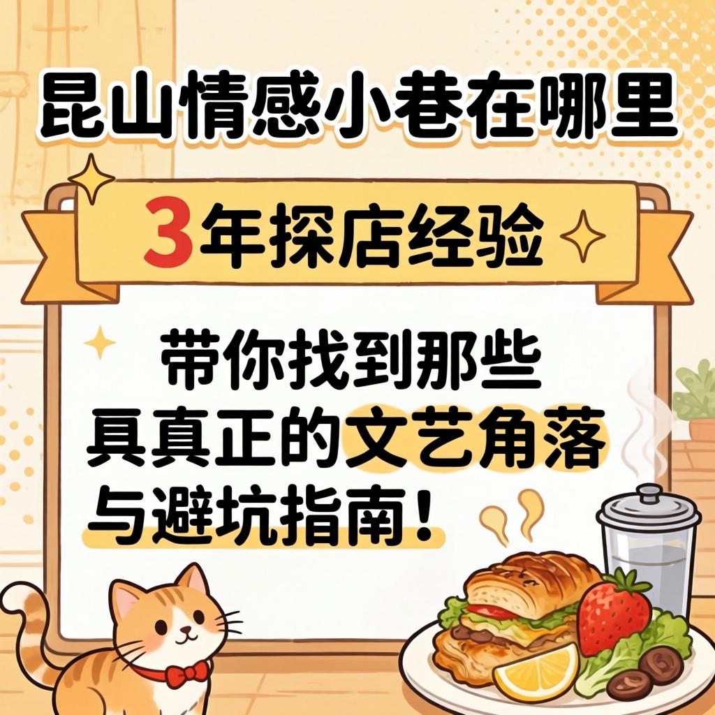昆山情绪小巷在那里,详细哪个位置？？？？3年探店履历，，，带你找到那些真正的文艺角落与避坑指南！