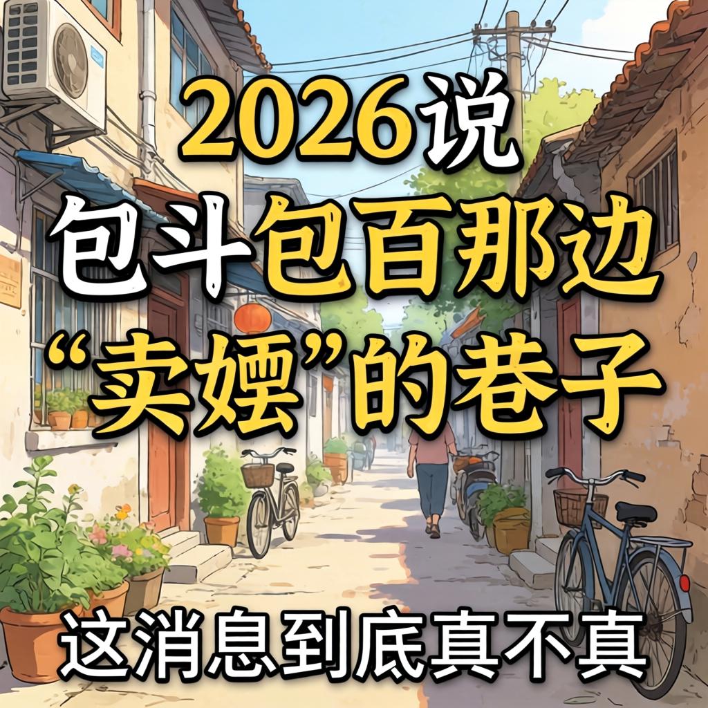2026年，网上说包头包百那边“卖婬”的巷子，这消息到底真不真？