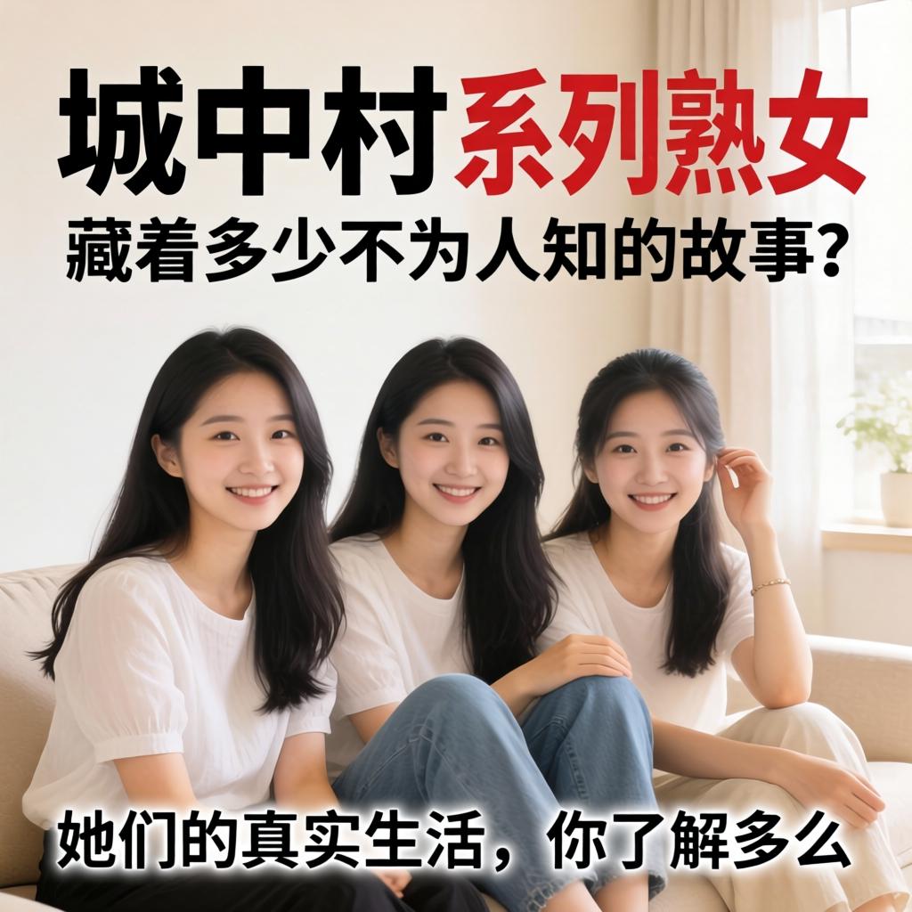 城中村系列熟女，藏着多少不为人知的故事？她们的真实生活，你了解多少？