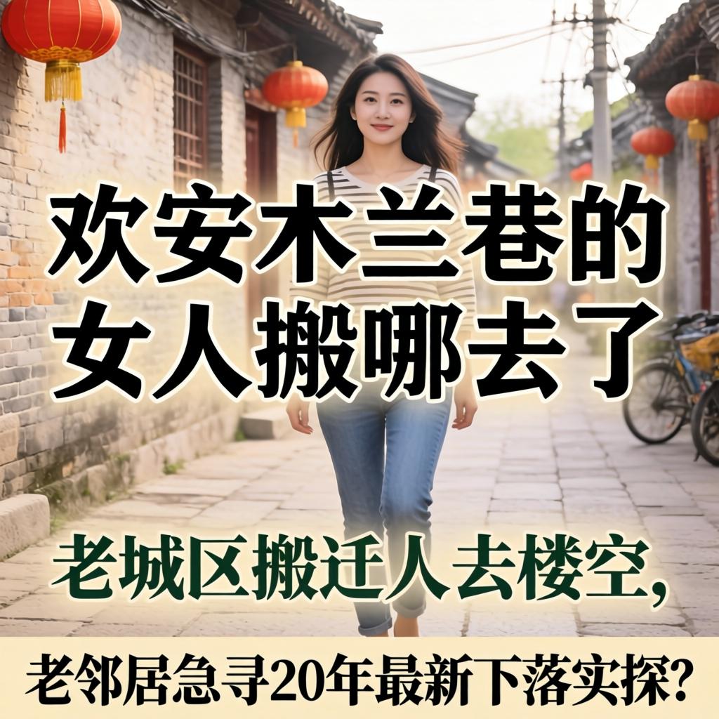 六安木兰巷的女人搬哪去了，老城区搬迁人去楼空，老邻居急寻20年最新下落实探？