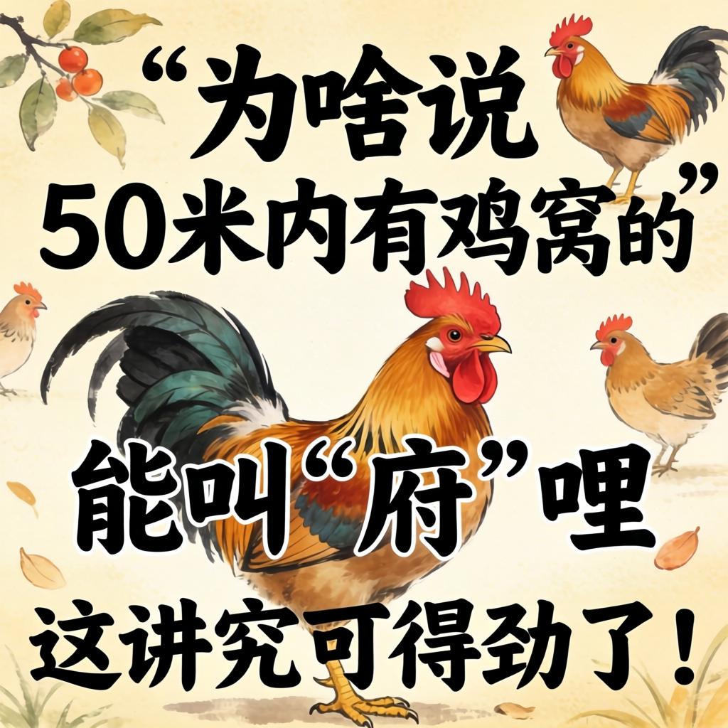 为啥说“50米内有鸡窝的巷子”能叫“府”哩？这讲究可得劲了！