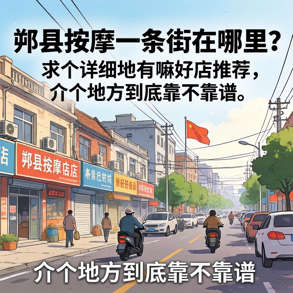 郏县按摩一条街在哪?求个详细位置,有嘛好店推荐吗?介个地方到底靠不靠谱?