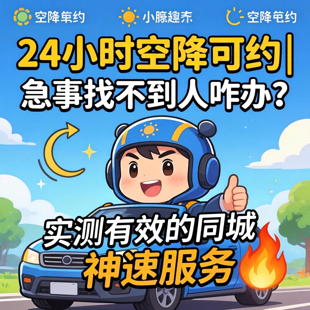 24小时空降可约|急事找不到人咋办？实测有效的同城神速服务?