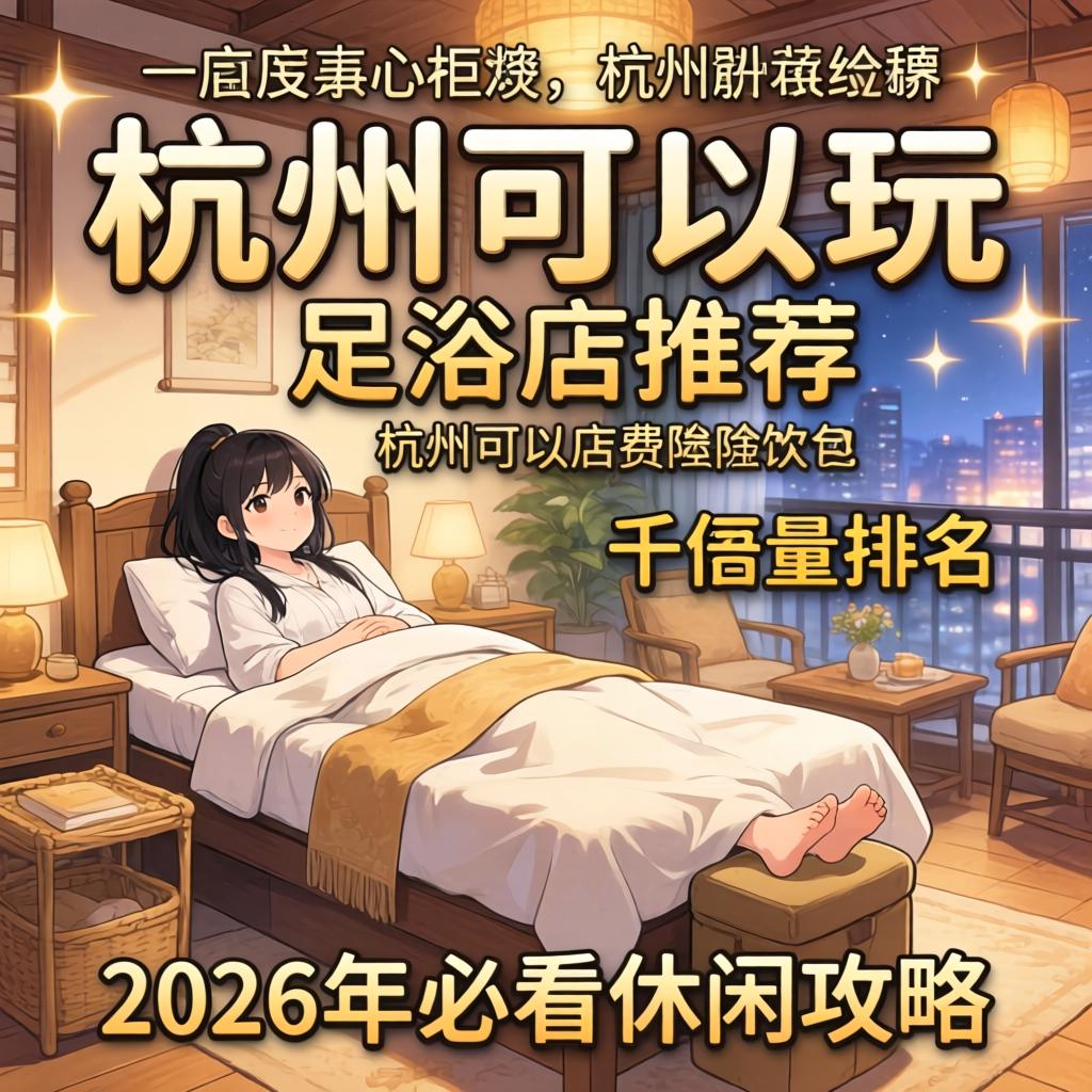 杭州可以玩的足浴店推荐与排名，2026年必看休闲攻略