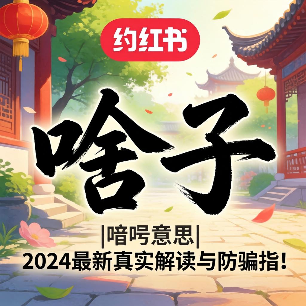小红书约的暗号是啥子意思|2024最新真实解读与防骗指南