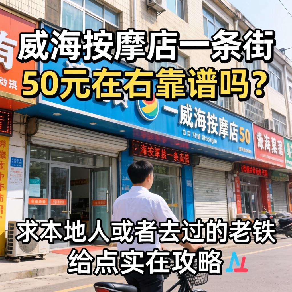 威海按摩店一条街50元左右靠谱吗?求本地人或者去过的老铁给点实在攻略!