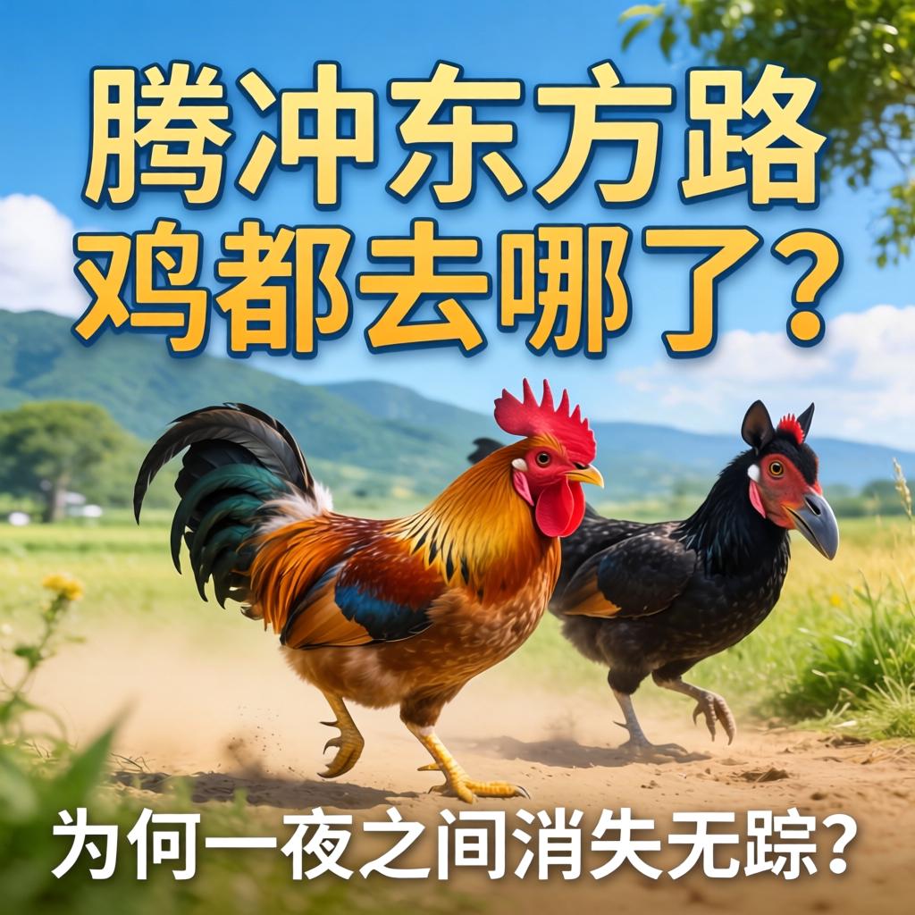 腾冲东方路的鸡都去哪了？为何一夜之间消失无踪？