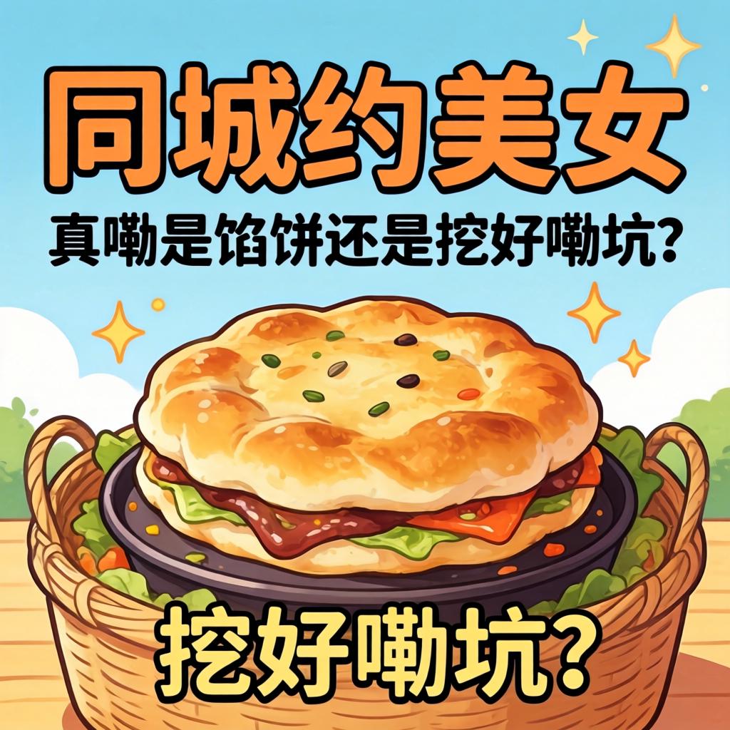 同城约美女，真嘞是馅饼还是挖好嘞坑？