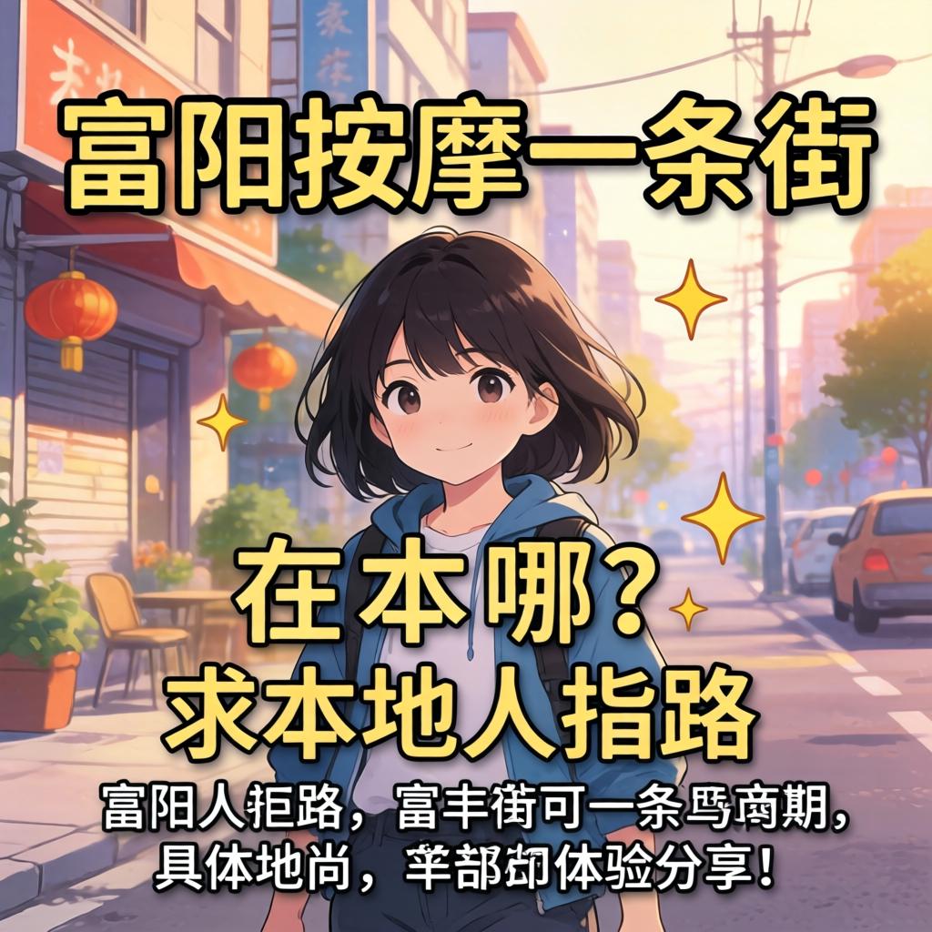富阳按摩一条街在哪？求本地人指路具体位置和体验分享！