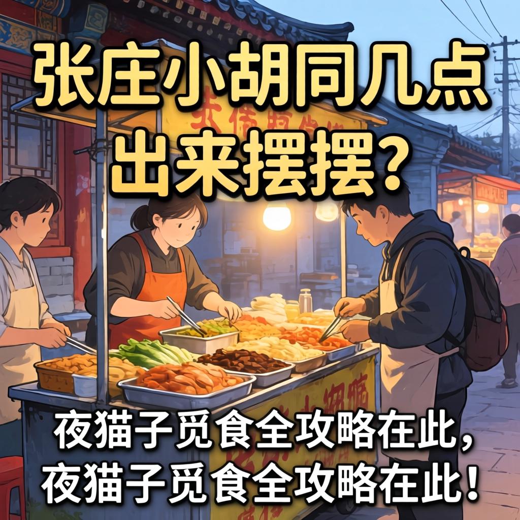 张庄小胡同几点出来摆摊？夜猫子觅食全攻略在此！