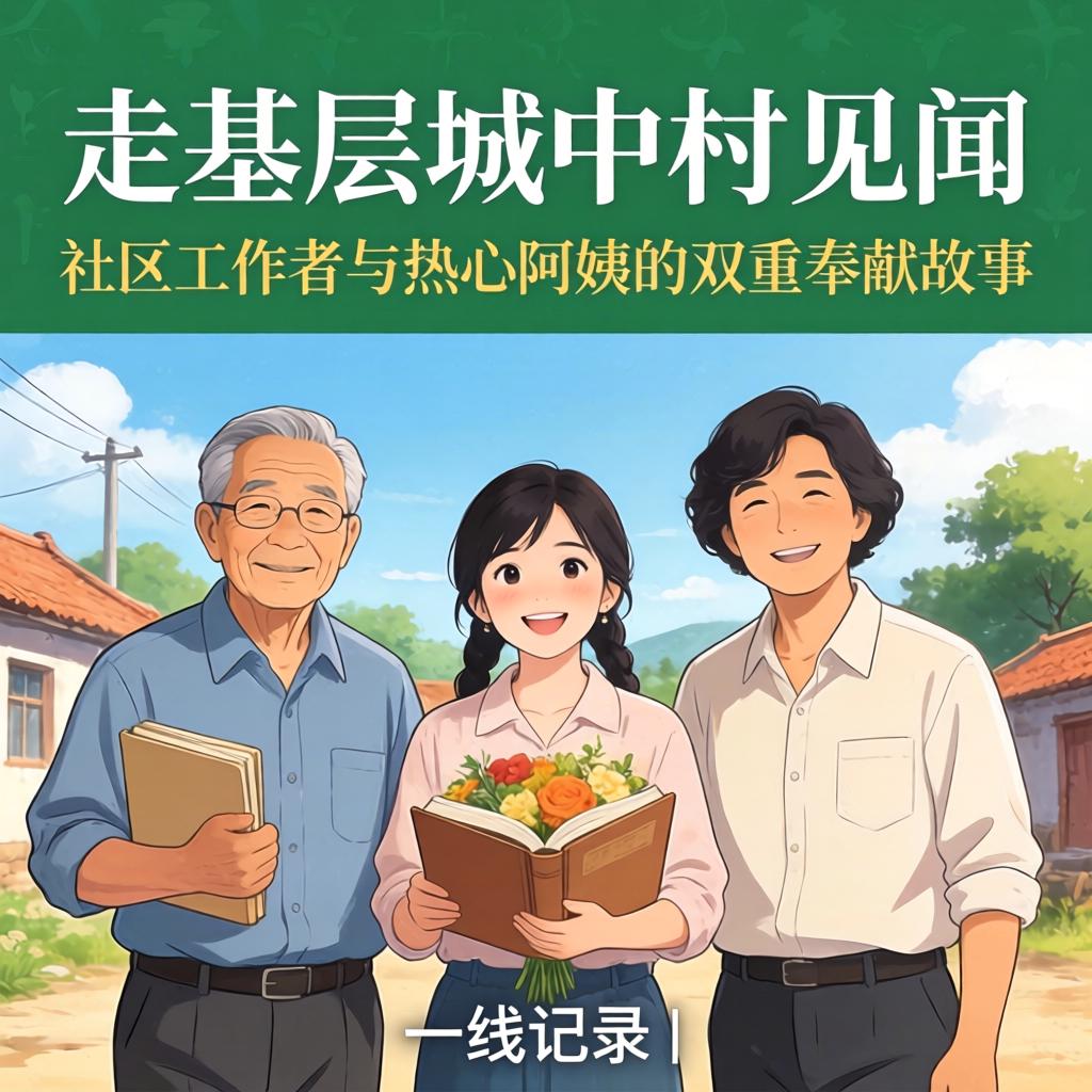 走基层城中村见闻 社区工作者与热心阿姨的双沉贡献故事 | 一线纪录