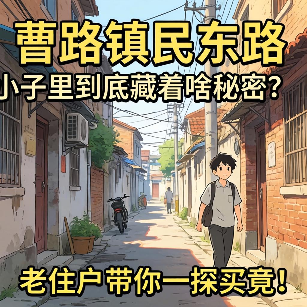 曹路镇民东路小巷子里到底藏着啥秘密？老住户带你一探究竟！