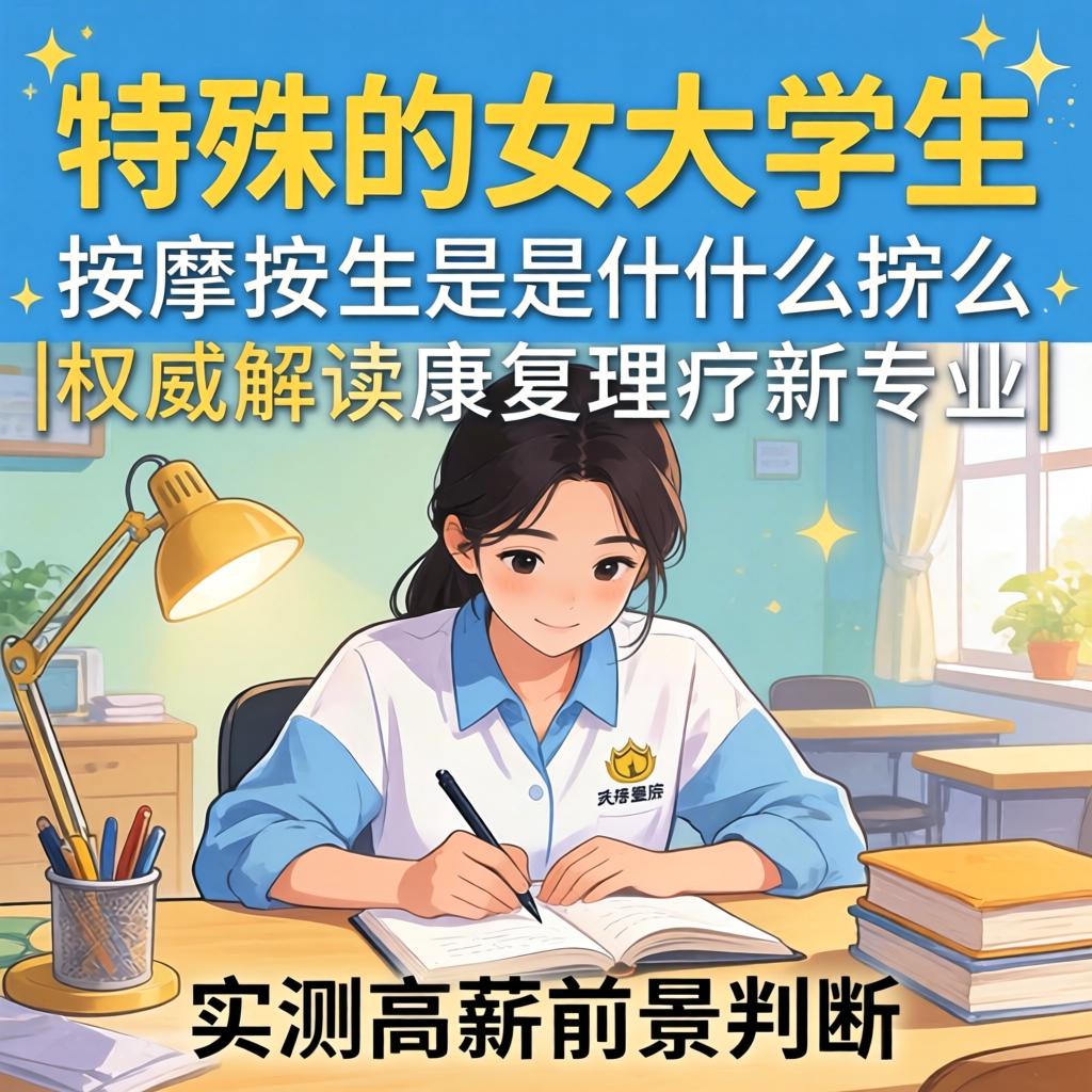 特殊的女大学生推拿是什么|权威解读康复理疗新专业|实测高薪远景