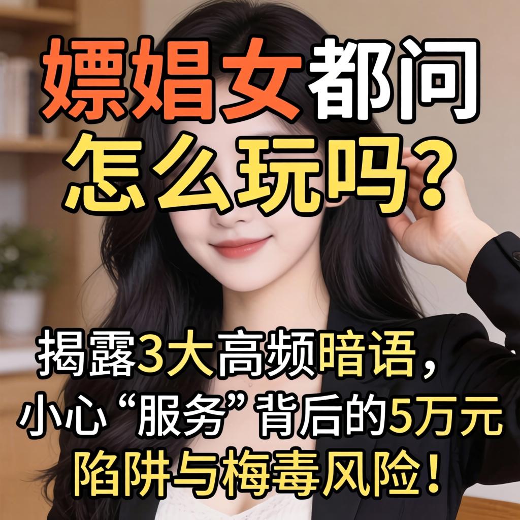 嫖娼女的都问怎么玩吗? 告发3大高频隐语, 幼心“服务”背后的5万元陷阱与梅毒风险！
