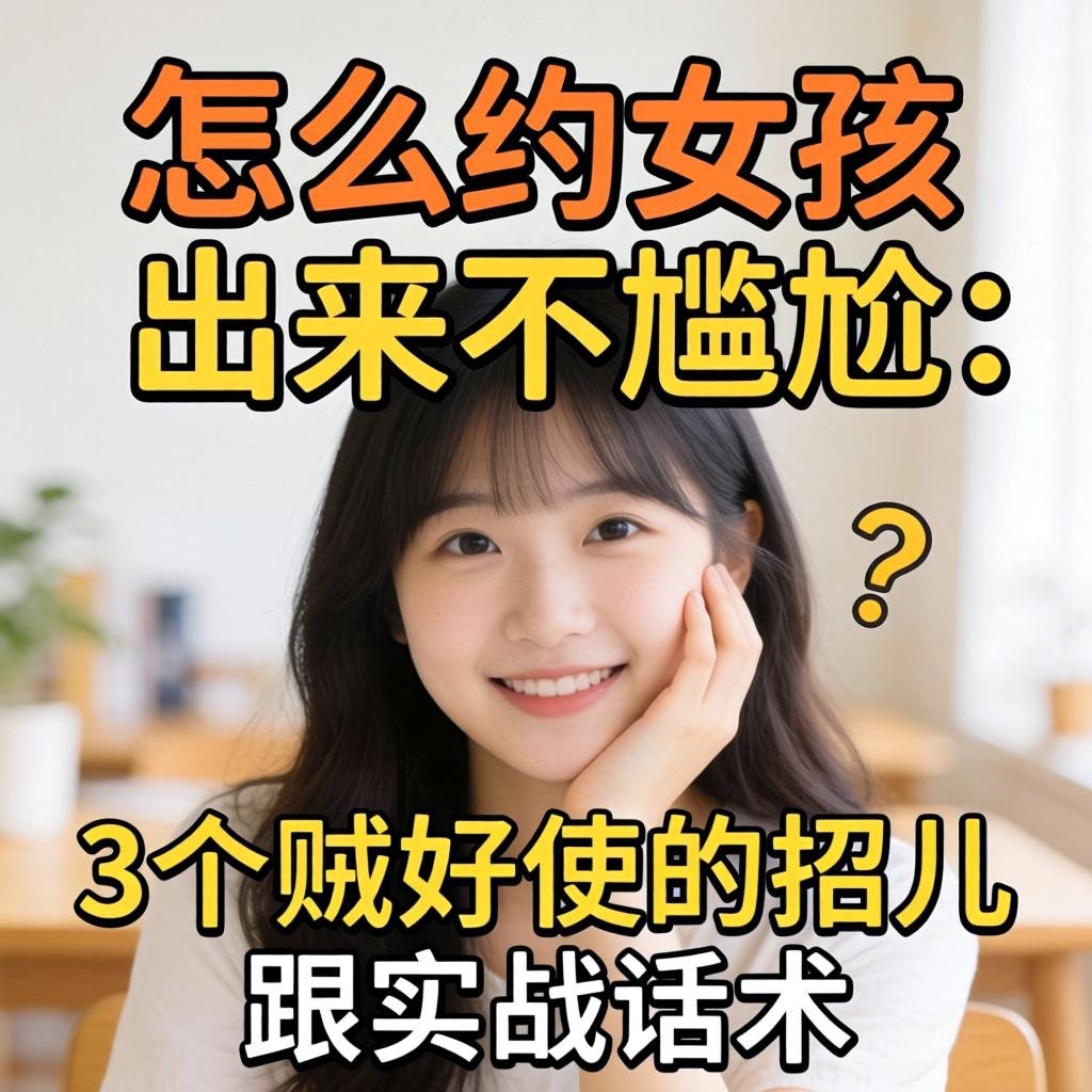 怎么约女孩出来不狼狈：3个贼好使的招儿跟实战话术