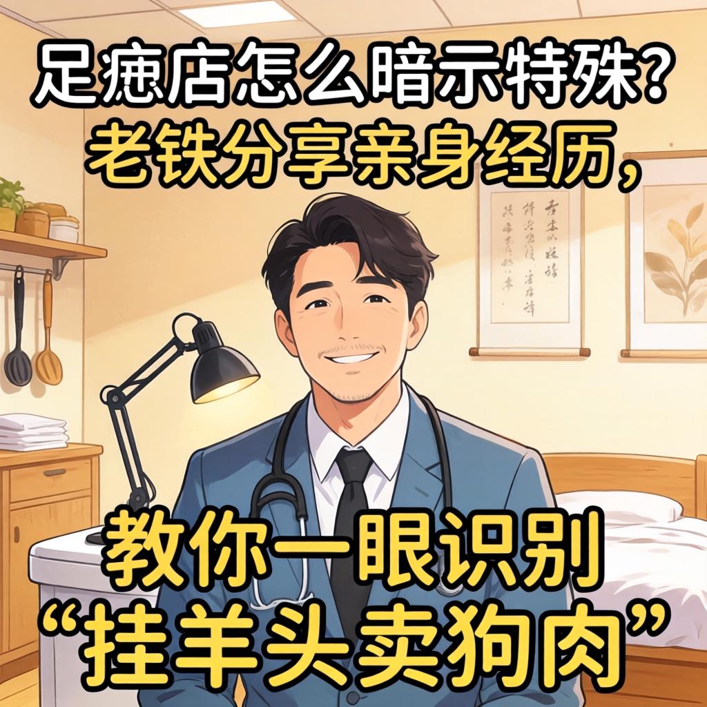 足疗店怎么体现特殊？？老铁分享亲自履历，，教你一眼识别“挂羊头卖狗肉”