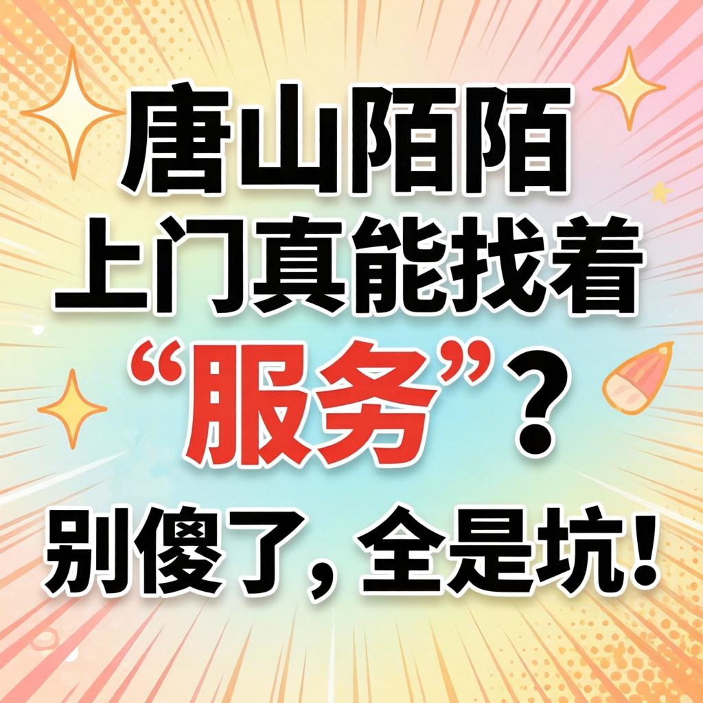 唐山陌陌上门真能找着“服务”？别傻了，全是坑！