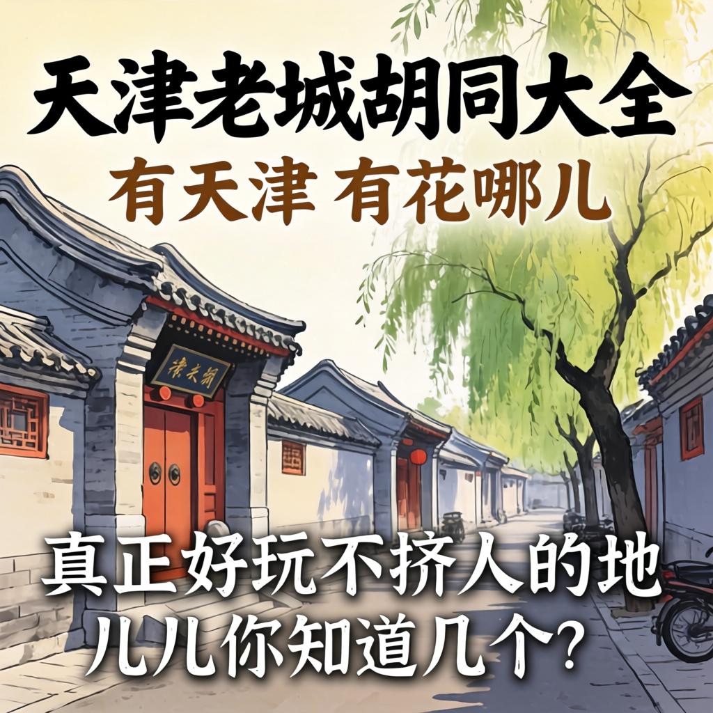 天津老城胡同大全哪儿有？真正好玩不挤人的地儿你知道几个？