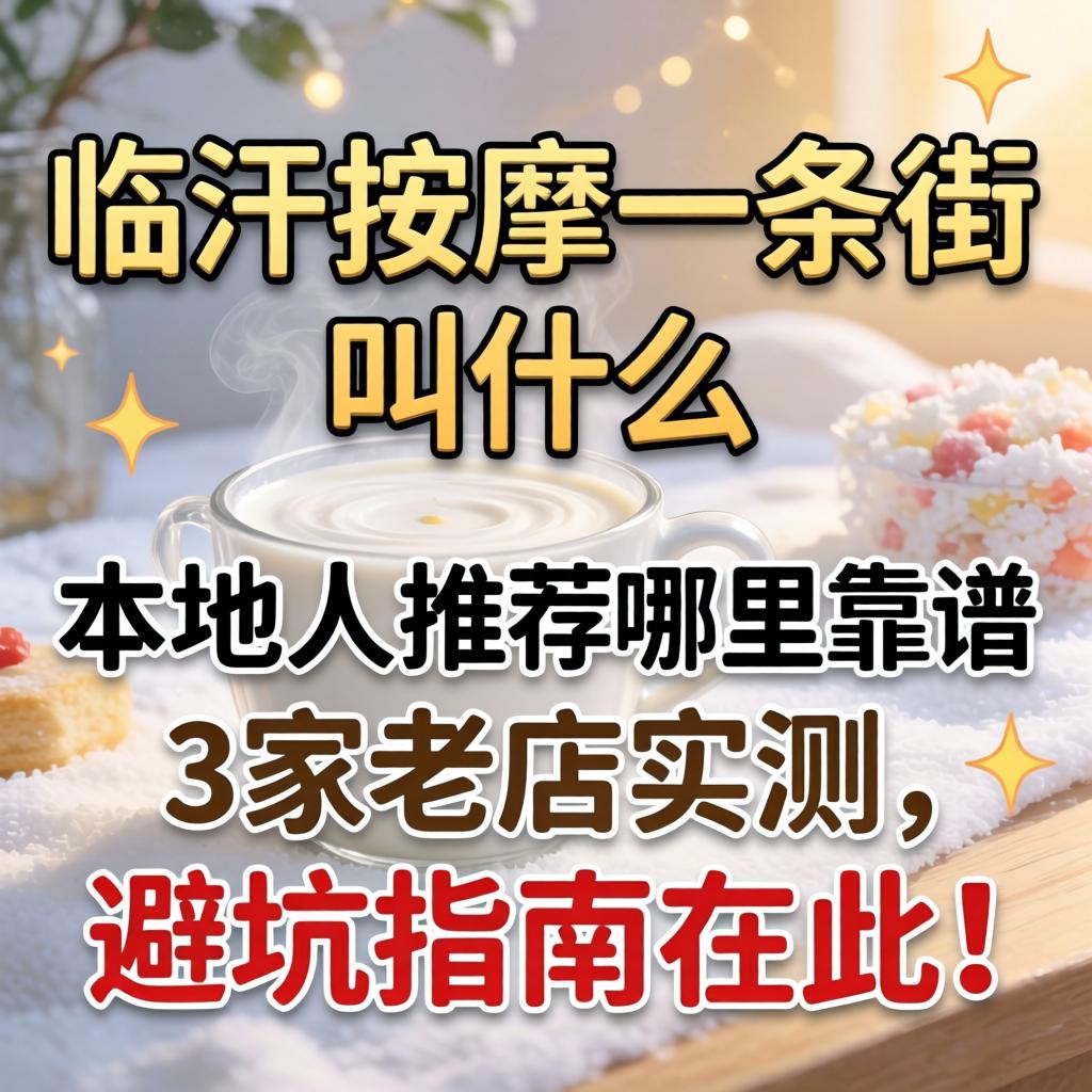 临汾推拿一条街叫什么，本地人推荐哪里靠谱？3家老店实测，避坑指南在此！