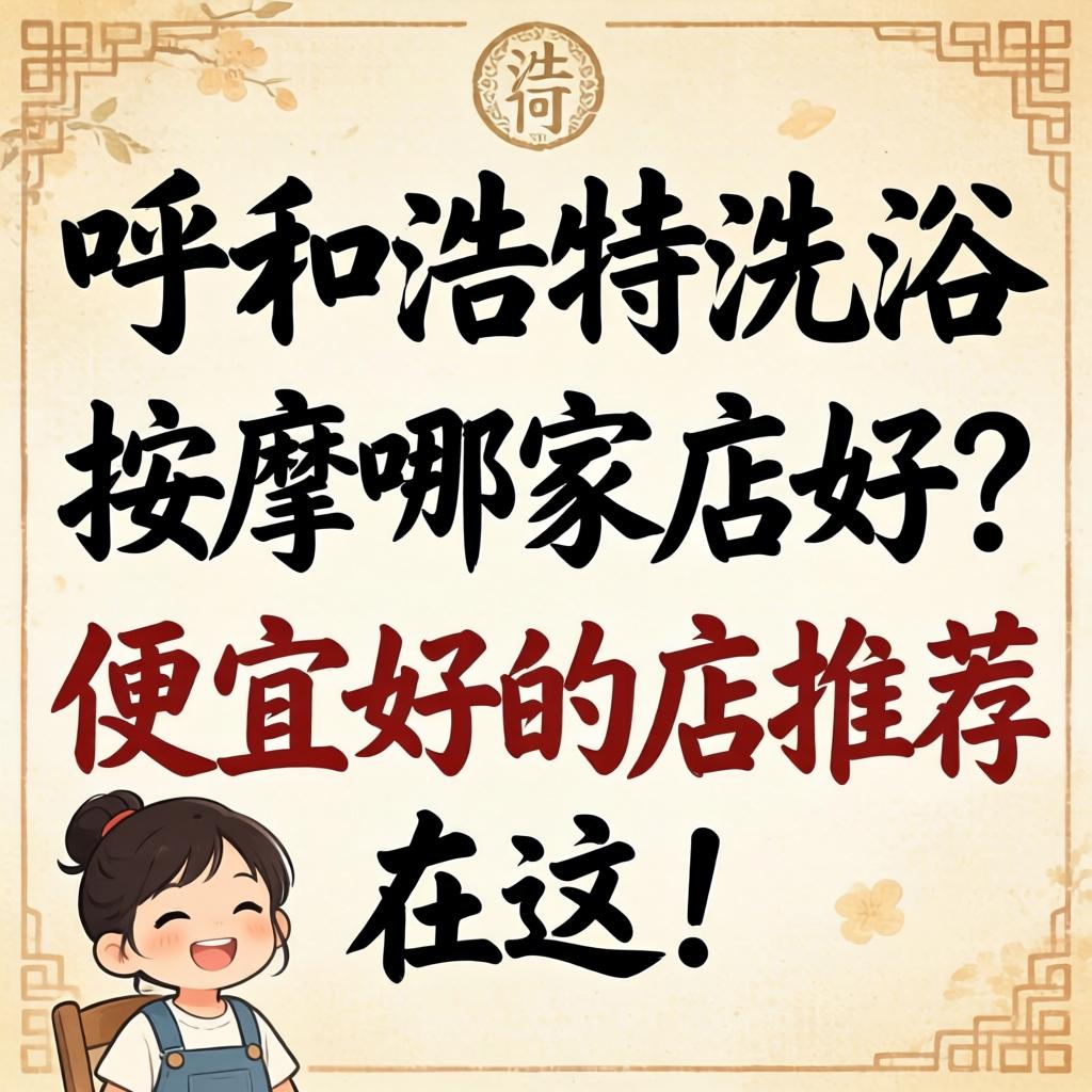 呼和浩特洗浴按摩哪家店好？便宜又好的店推荐在这！