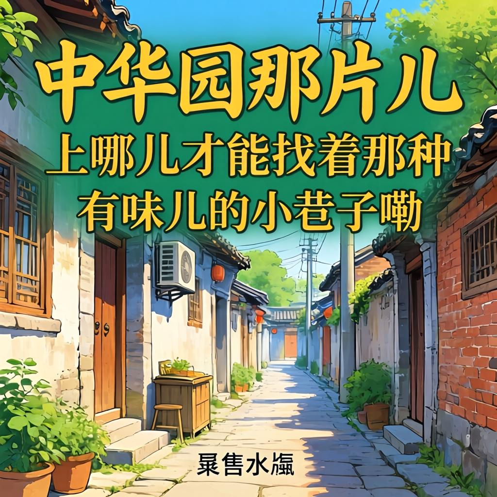 在中华园那片儿，上哪儿才能找着那种有味儿的小巷子嘞？