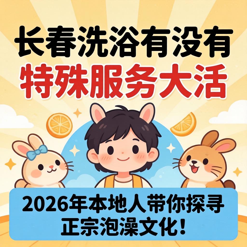 长春沐浴有没佑装特殊服务大活”？2026年本地人带你探寻正宗泡澡文化！
