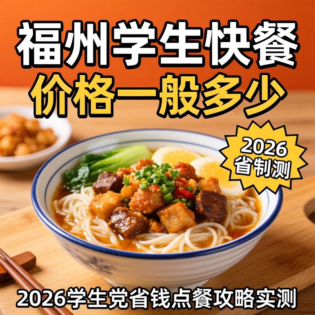 福州学生快餐价格一般多少？2026学生党省钱点餐攻略实测