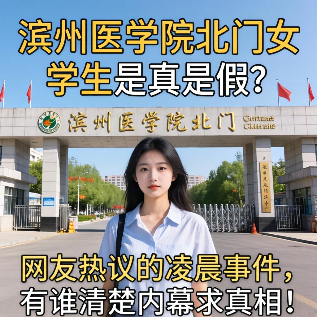 濮阳医学院北门女学生，是真是假？网友热议的凌晨事务，有谁明显黑幕求真相！