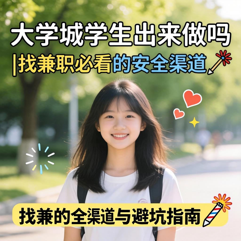 大学城有学生出来做吗|找兼职必看的清静渠道与避坑指南?