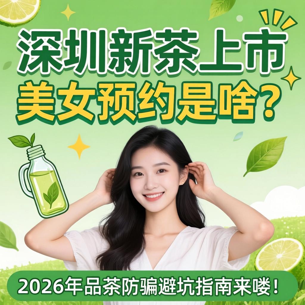 深圳新茶上市美女预约是啥？2026年品茶防骗避坑指南来喽！