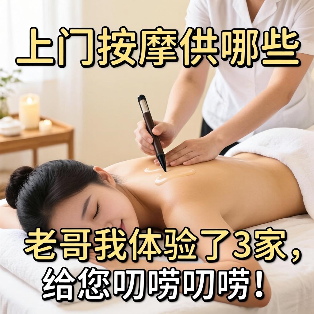 上门按摩提供哪些服务？老哥我体验了3家，给您叨唠叨唠！