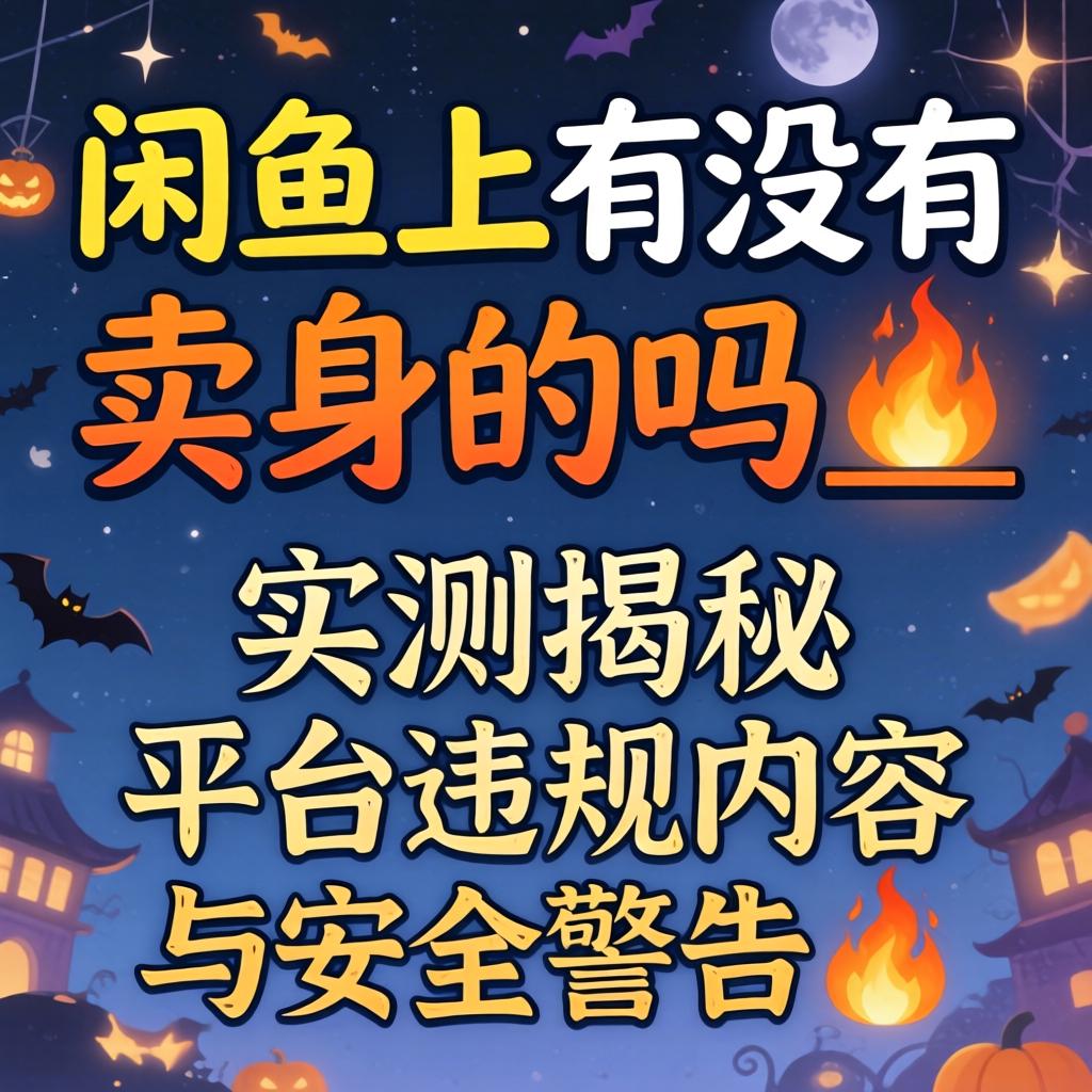 闲鱼上有没有卖身的吗_实测揭秘平台违规内容与安全忠告?