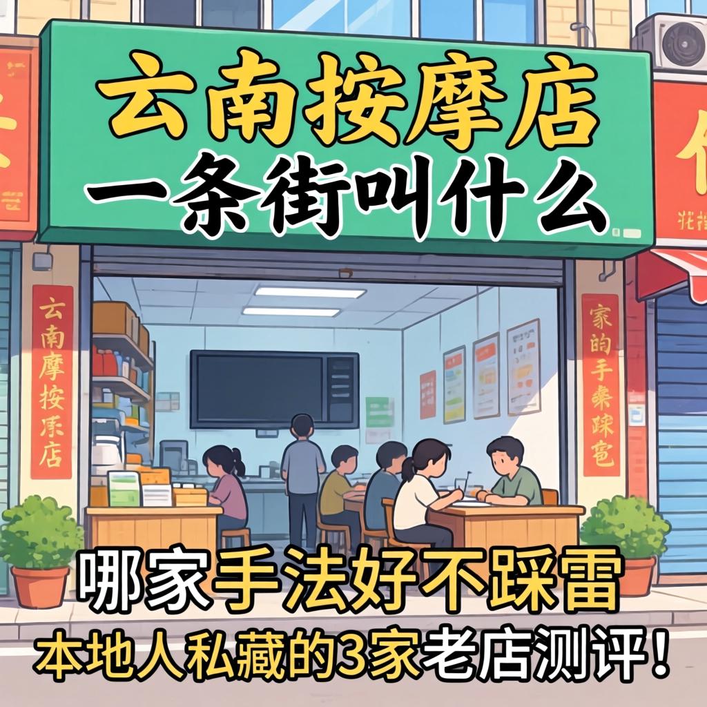 文山推拿店一条街叫什么，哪家手法好不踩雷？本地人私藏的3家老店测评！