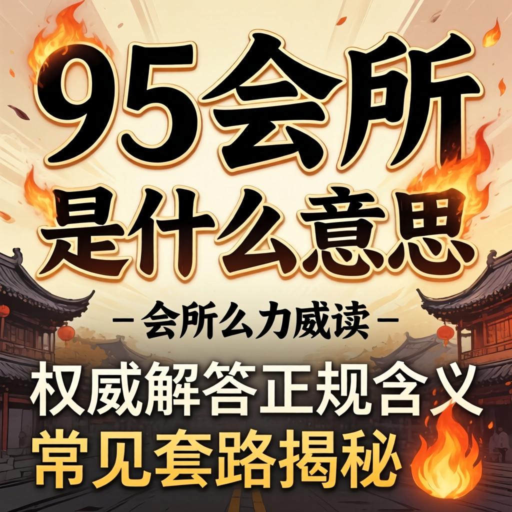 95会所是什么意思 权威解答正规含义与常见套路揭秘?