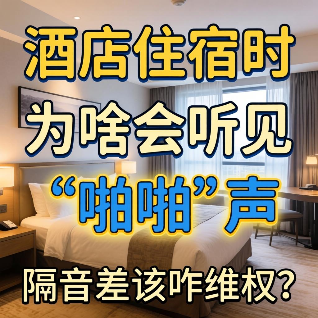 酒店住宿时，为啥会听见“啪啪”声？隔音差该咋维权？