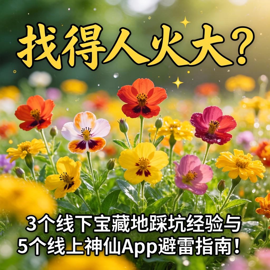 哪里有类似百花丛的，找得人火大？3个线下宝藏地踩坑经验与5个线上神仙App避雷指南！