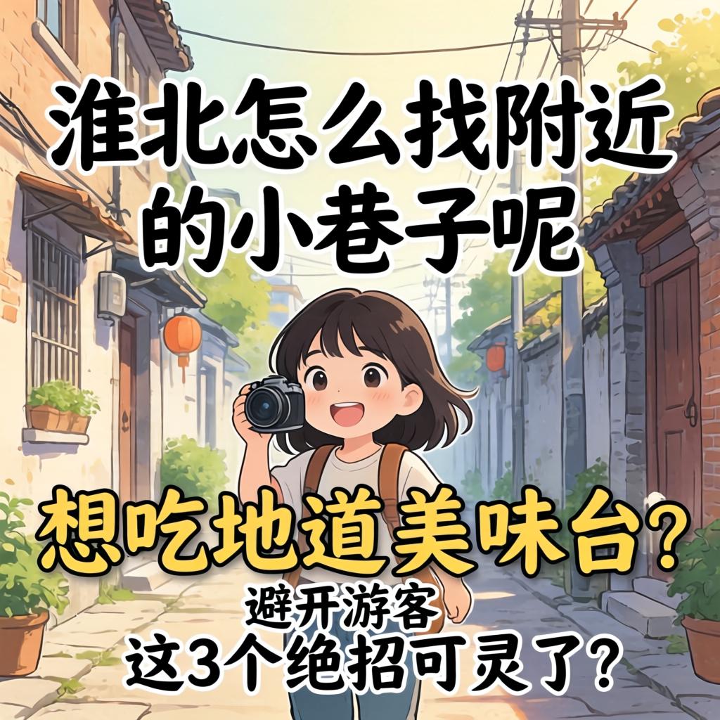 淮北怎么找周围的小巷子呢，，，想吃隧道鲜味、避开游客，，，这3个绝招可灵了？？？？？