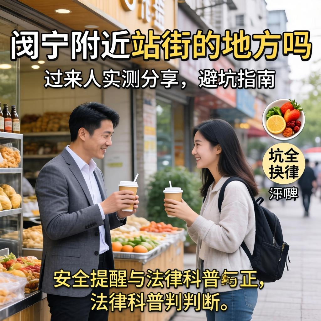 闵行附近有站街的地方吗?过来人实测分享,避坑指南、安全提醒与法律科普