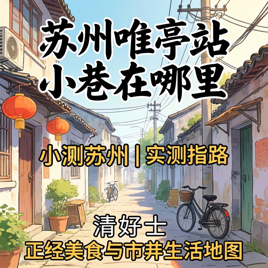 苏州唯亭站小巷在哪里 | 实测指路,正经美食与市井生活地图