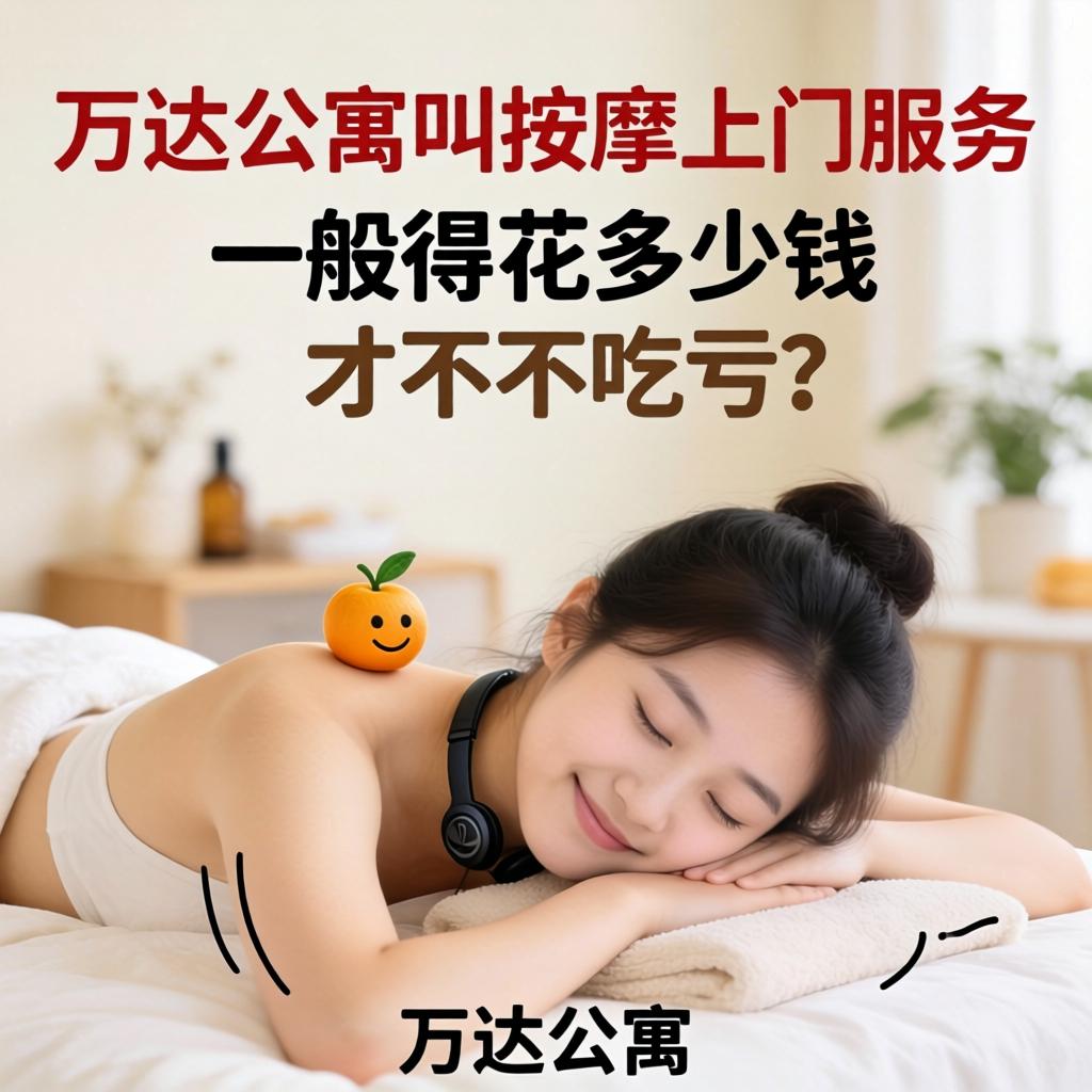 在万达公寓叫按摩上门服务，一般得花多少钱才不算吃亏？