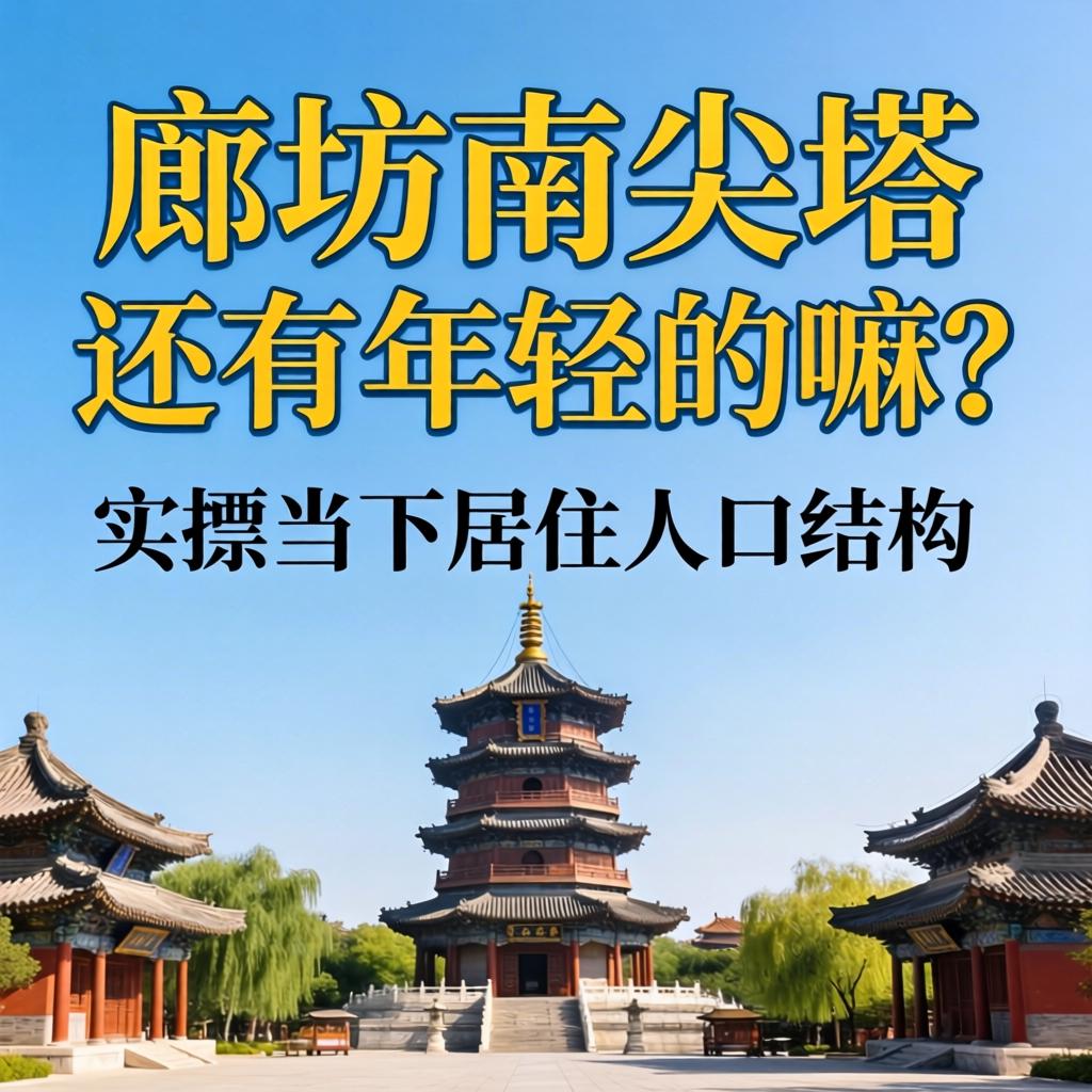 廊坊南尖塔还有年轻的嘛？实探当下居住人口结构与热门小区分析