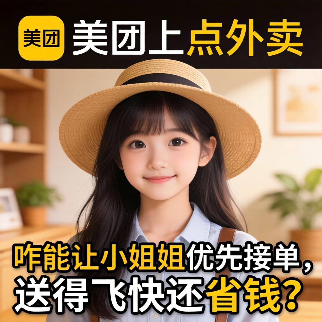 在美团上点外卖，咋能让小姐姐优先接单、送得飞快还省钱？