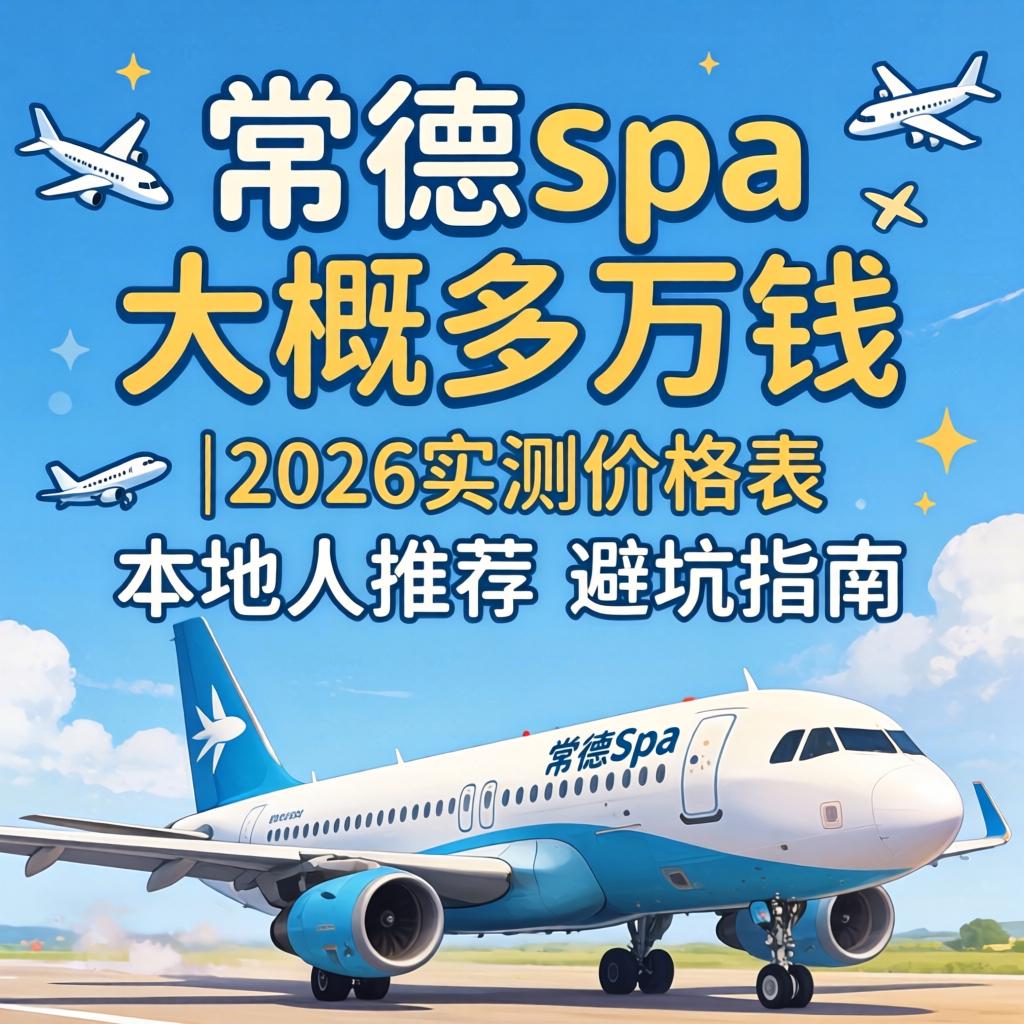 常德spa包含飞机大概多少钱｜2026实测价格表 本地人推荐 避坑指南