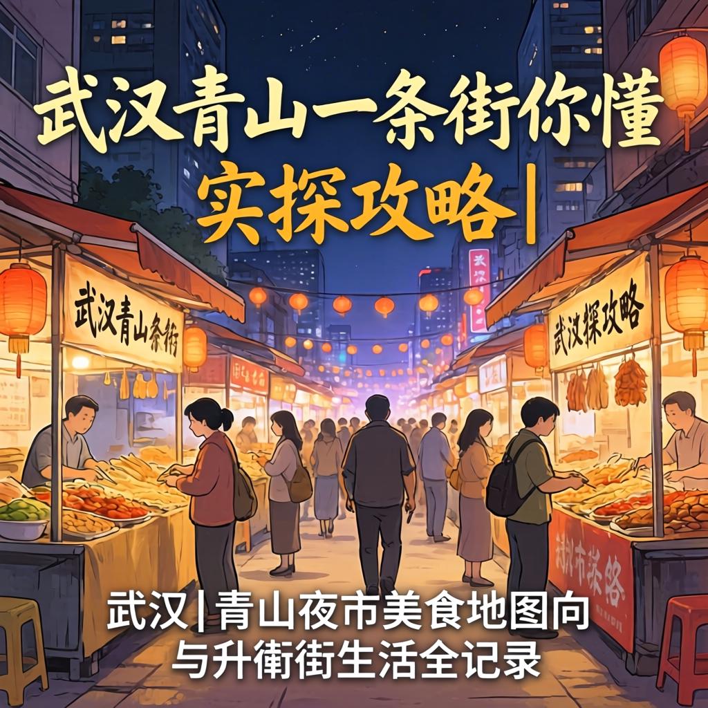 武汉青山一条街你懂_实探攻略｜青山夜市美食地图与市井生活全记录