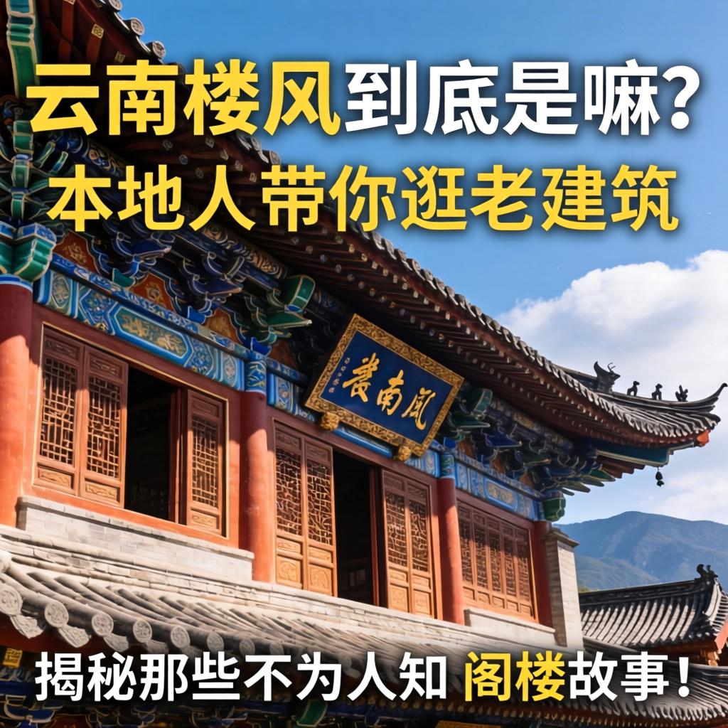 云南楼风到底是嘛？本地人带你逛老建筑，揭秘那些不为人知的阁楼故事！